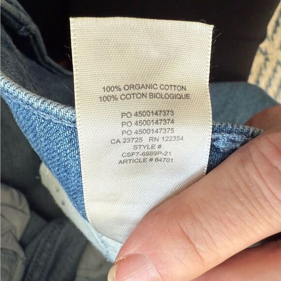 Wilfred Free “Free Jeans” 100% Organic Cotton Straight Leg – Size 2 - Picture 8 of 8